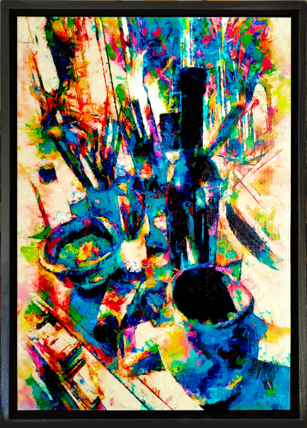 ■ ARTWORK NR. 998003<br> ■ FRÜHLING IM KUNSTATELIER<br> ■ SPRING IN THE ART STUDIO<br> ■ LE PRINTEMPS DANS L'ATELIER D'ART